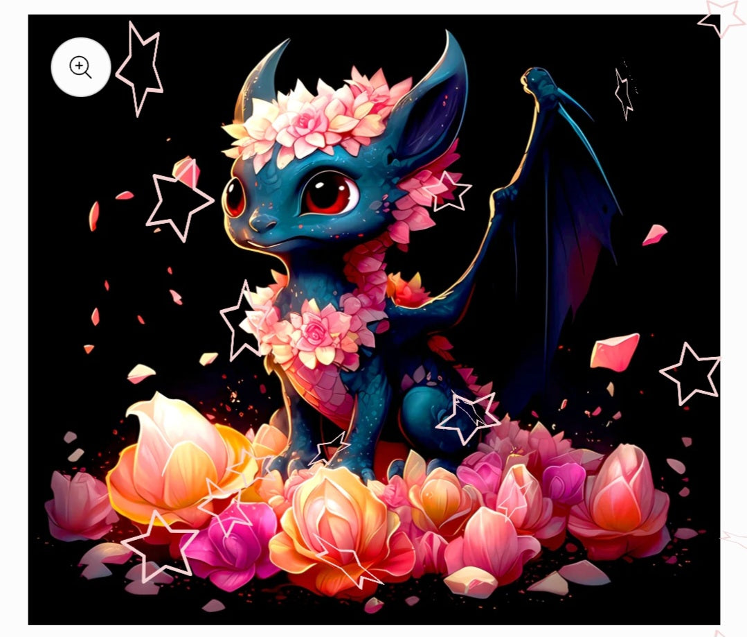 Dragon wrap, as is , a little bit of stone, fully rhinestone