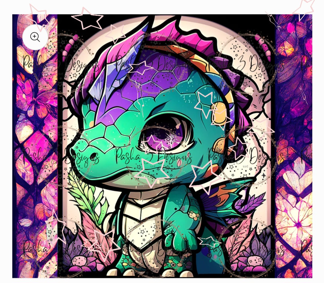 Dragon wrap, as is , a little bit of stone, fully rhinestone