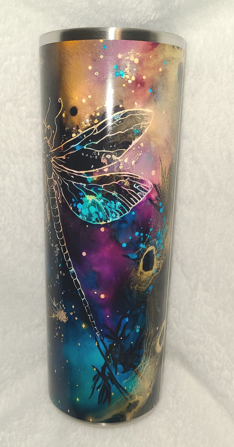 Cup 4- 20oz dragonfly night cup